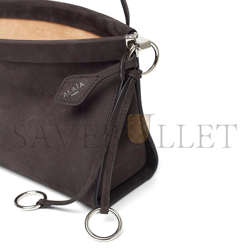 ALAÏA LE CLICK EAST WEST MEDIUM BAG IN CALFSKIN AA1S01430CA214 (30*14*9cm) 